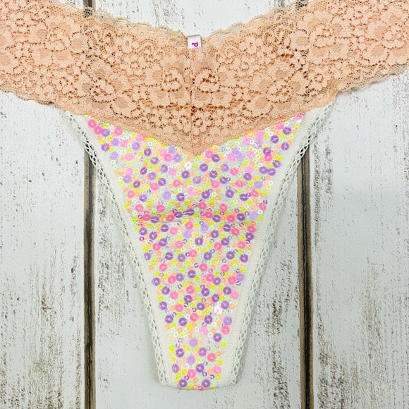 VS PINK Extra Low Rise Thong Large Retro Vintage - Picture 2 of 6